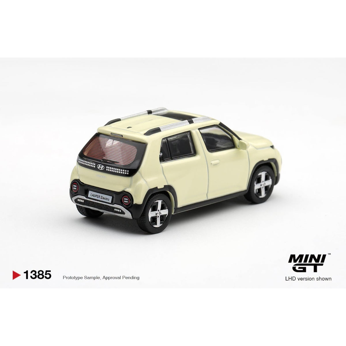 Mini GT - Pre-Order - Korean Car Collection- Hyundai Casper Butter Cream Yellow Pearl - MGT01385 (LHD)