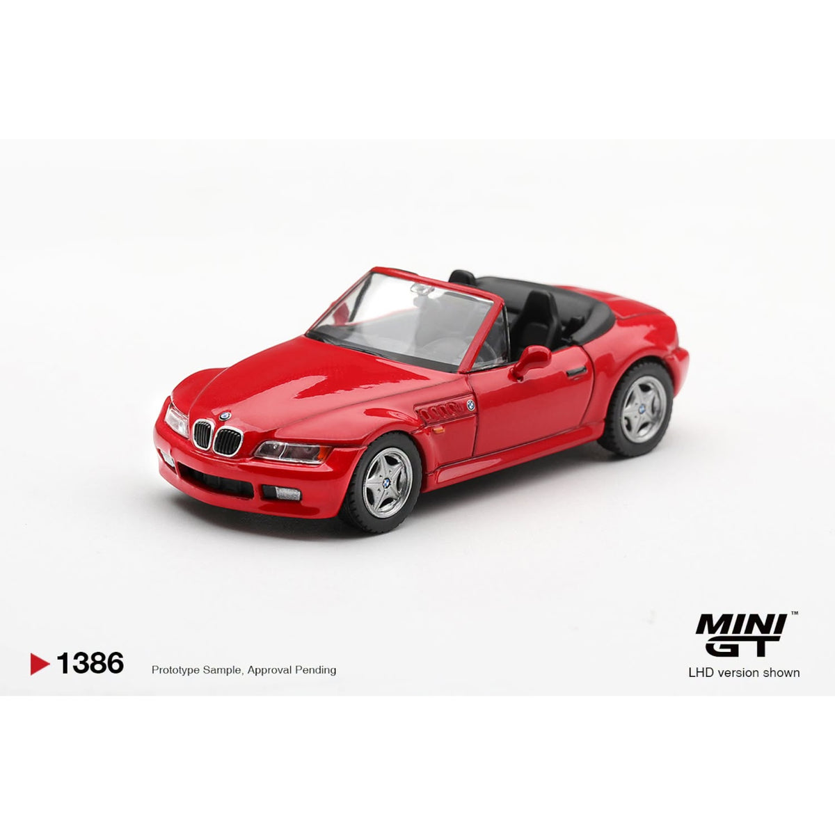 Mini GT - Pre-Order - BMW Z3 Hellrot - MGT01386 (LHD)
