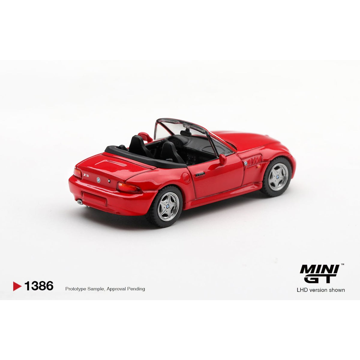 Mini GT - Pre-Order - BMW Z3 Hellrot - MGT01386 (LHD)