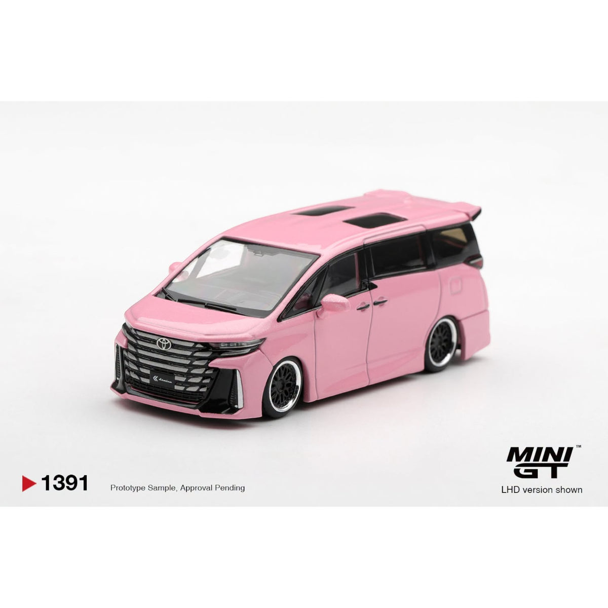 Mini GT - Pre-Order - Toyota Vellfire 40 KUHL Metallic Pink - MGT01391 (LHD)
