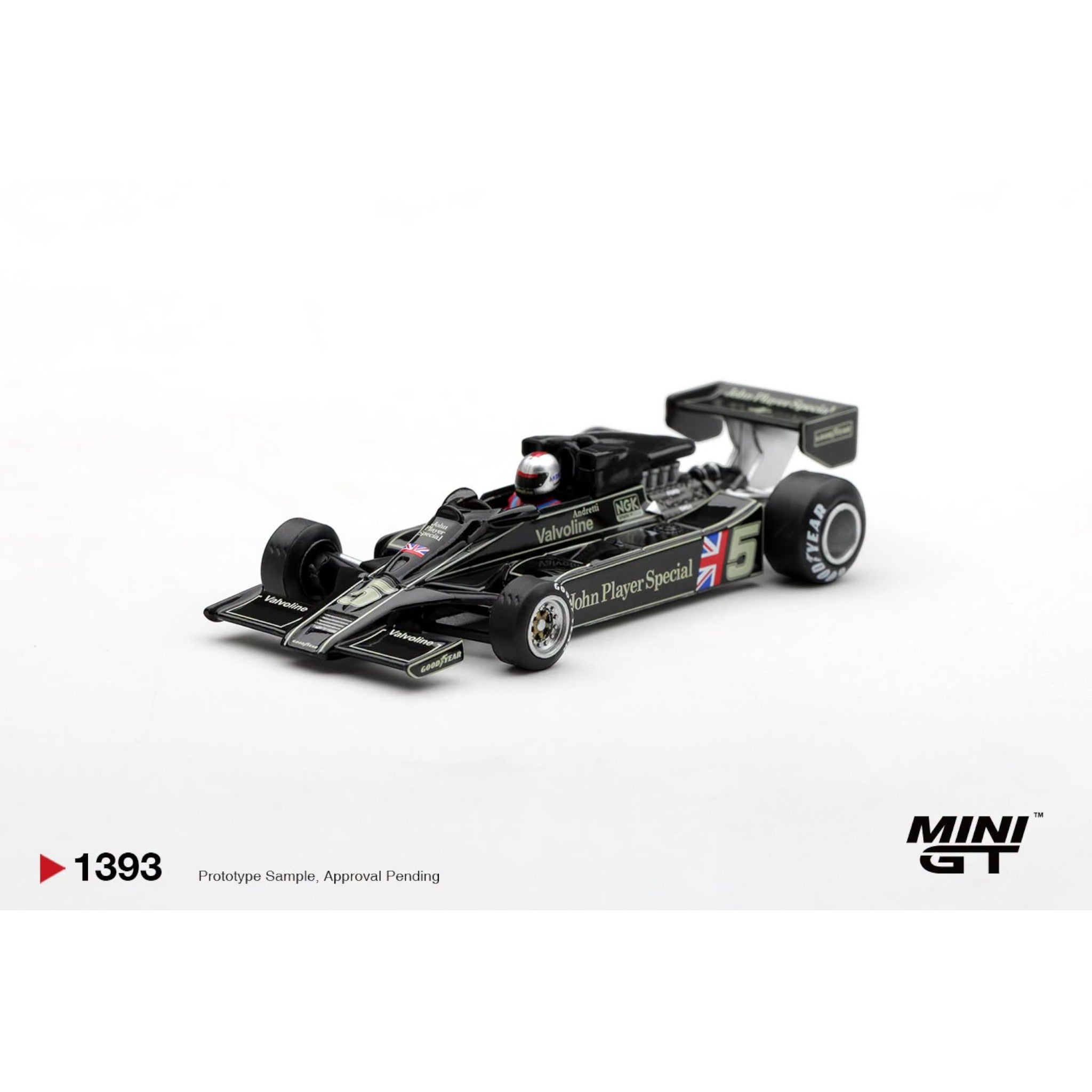 Mini GT - Pre-Order - Lotus 78 #5 Mario Andretti 1977 US GP West Winner - MGT01393 (LHD)