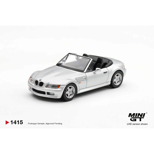 Mini GT - Pre-Order - BMW Z3 Titanium Silver - MGT01415 (LHD)