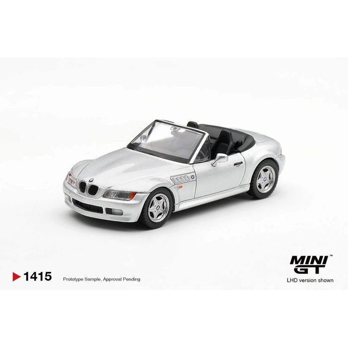 Mini GT - Pre-Order - BMW Z3 Titanium Silver - MGT01415 (LHD)