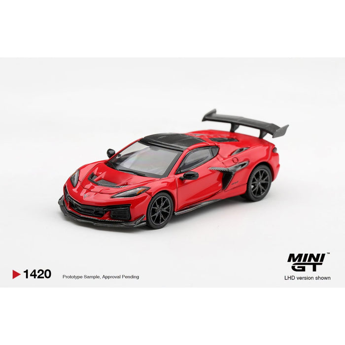 Mini GT - Pre-Order - Chevrolet Corvette ZR1 Torch Red - MGT01420 (LHD)