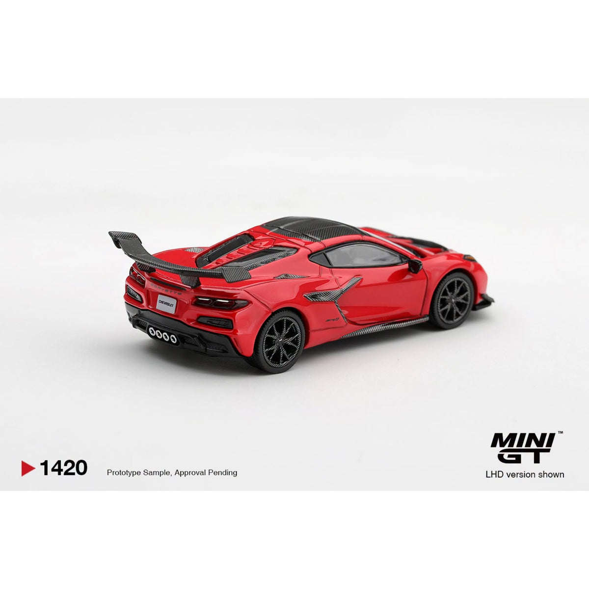 Mini GT - Pre-Order - Chevrolet Corvette ZR1 Torch Red - MGT01420 (LHD)