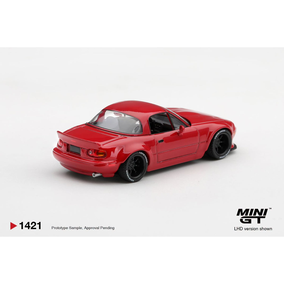Mini GT - Pre-Order - Mazda MX-5 (NA) Pandem Classic Red  - MGT01421 (LHD)