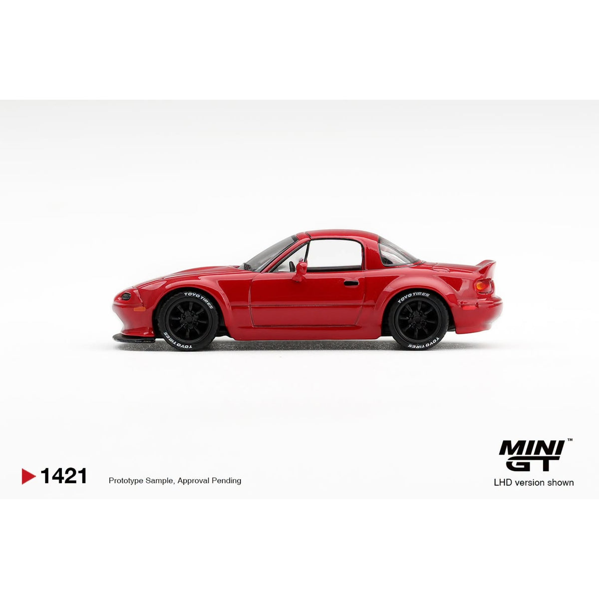 Mini GT - Pre-Order - Mazda MX-5 (NA) Pandem Classic Red  - MGT01421 (LHD)