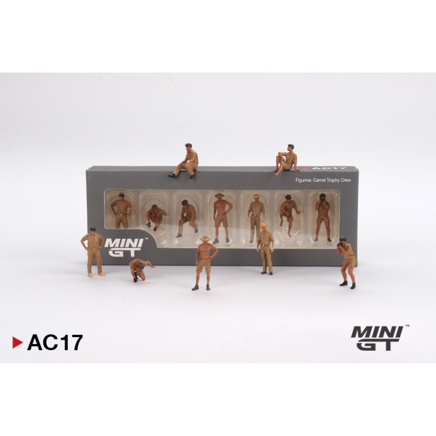 Mini GT - Camel Trophy Crew Figure set - AC17 - 1:64