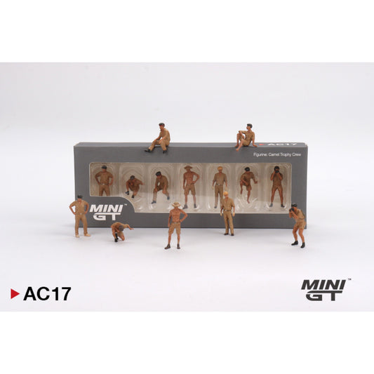Mini GT - Camel Trophy Crew Figure set - AC17 - 1:64