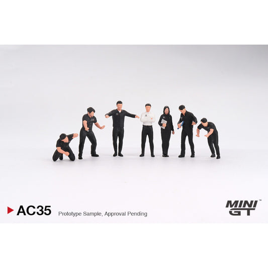 Mini GT - Nissan Nismo Technican Team Figure’s Set - AC35 - 1:64