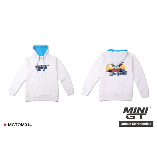 MINI GT - Pullover Hoodie - LB Kuma White - Größe XL - MGTOM014-XL