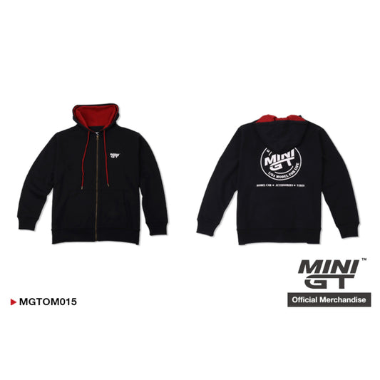 MINI GT - Sweat Jacket (full zip), black - MGTOM015-M