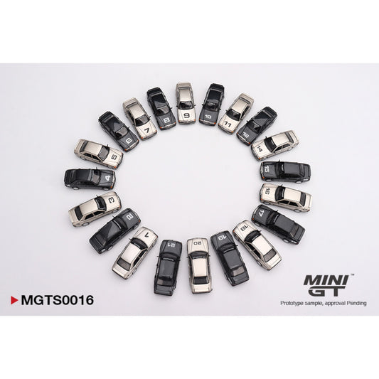 Mini GT - Pre-Order - MERCEDES-BENZ 190 E 2.3-16  NÜRBURGRING RACE OF CHAMPIONS  SET LIMITED EDITION 1984 - MGTS0016