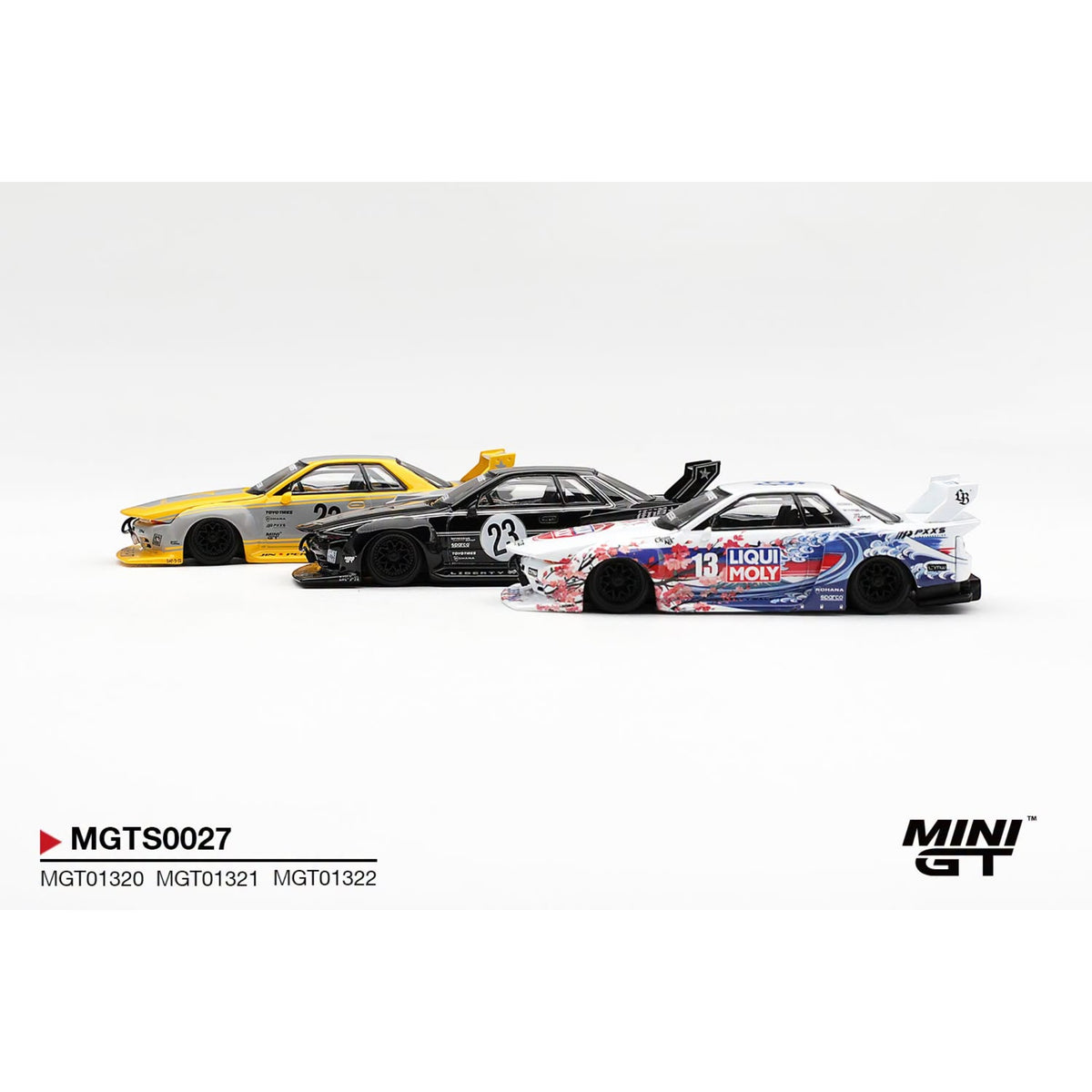 Mini GT - Pre-Order - INOZETEK x Liberty Walk R32 Set 2026 Show Edition - MGTS0027