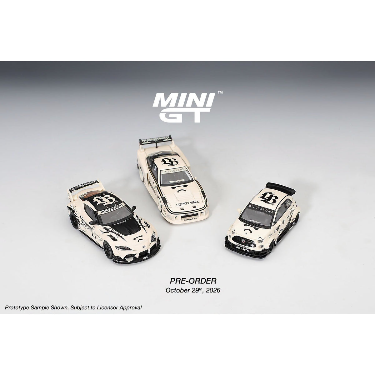Mini GT - Pre-Order - INOZETEK x TBC Set 2026 Show Edition - MGTS0028