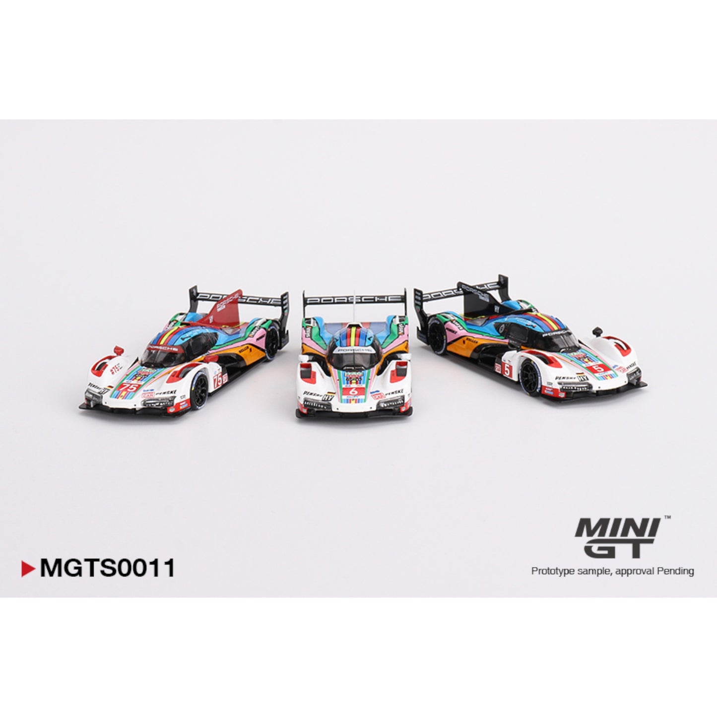 Mini GT - Porsche 963 Porsche Penske Motorsport 2023 24 Hrs of Le Mans Set - MGTS0011