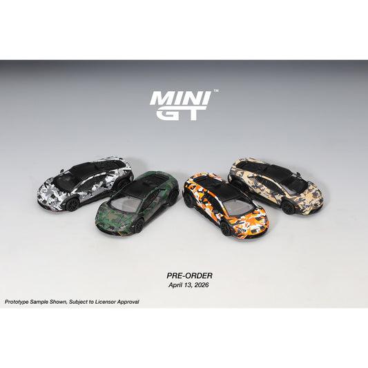 Mini GT - Pre-Order - Lamborghini Huracán Sterrato All Terrarin Set - MGTS0026
