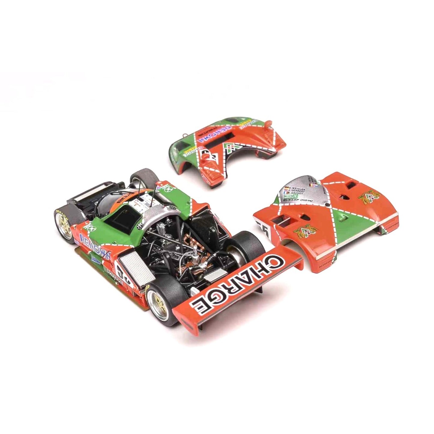 Motorhelix - Pre-Order - Mazda 787B Renown #55 Champion Car - MH60101-55