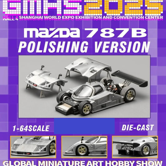 Motorhelix - Mazda 787B, Polished Version (Shang Hai GMHS 2025) - M60102