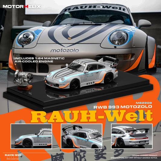 Motorhelix - Pre-Order - RWB993, Motozolo - Included Magnetic Engine Display - M62209