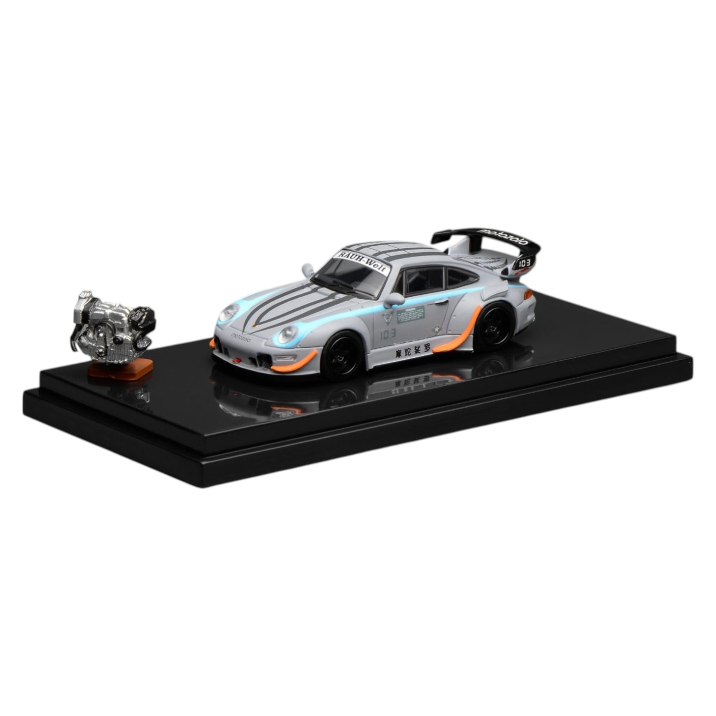Motorhelix - Pre-Order - RWB993, Motozolo - Included Magnetic Engine Display - M62209