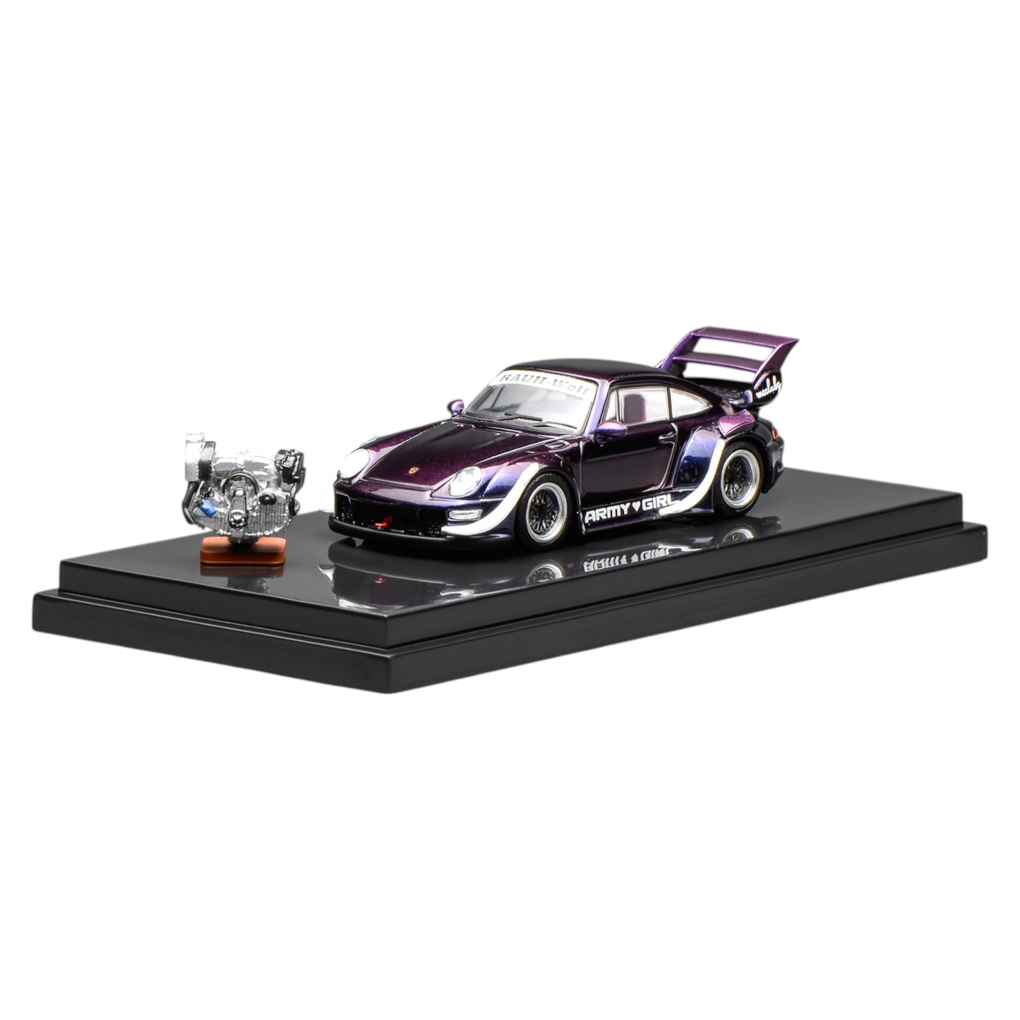 Motorhelix - Pre-Order - RWB993, Army Girl- Included Magnetic Engine Display - Rauh Welt - M62205