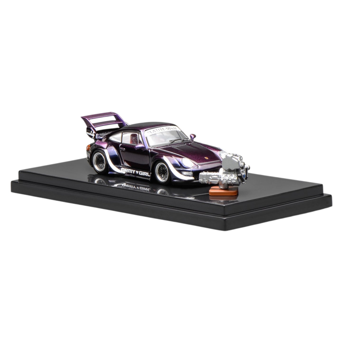 Motorhelix - Pre-Order - RWB993, Army Girl- Included Magnetic Engine Display - Rauh Welt - M62205