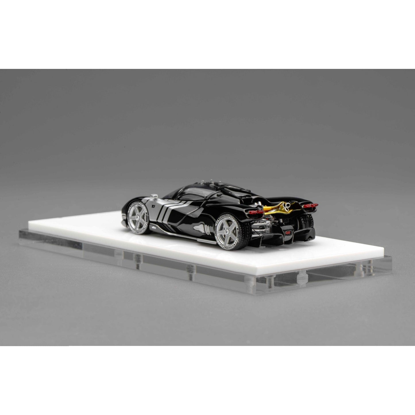 Motorhelix - Pre-Order - NILU27 V12 6.5L - Water-Park Black - High End Resin Model, limited to 199pcs - MH64011BW