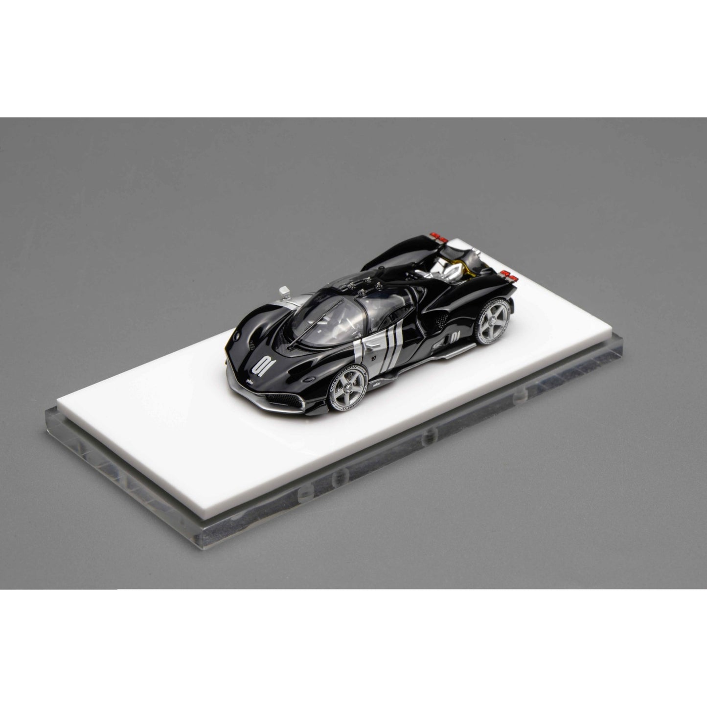 Motorhelix - Pre-Order - NILU27 V12 6.5L - Water-Park Black - High End Resin Model, limited to 199pcs - MH64011BW