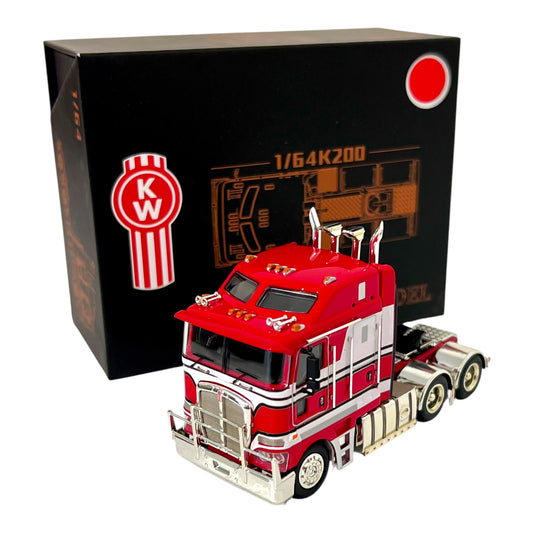 MJ Model - Kenworth K200 Tuck, red - MJ64-K200-RED