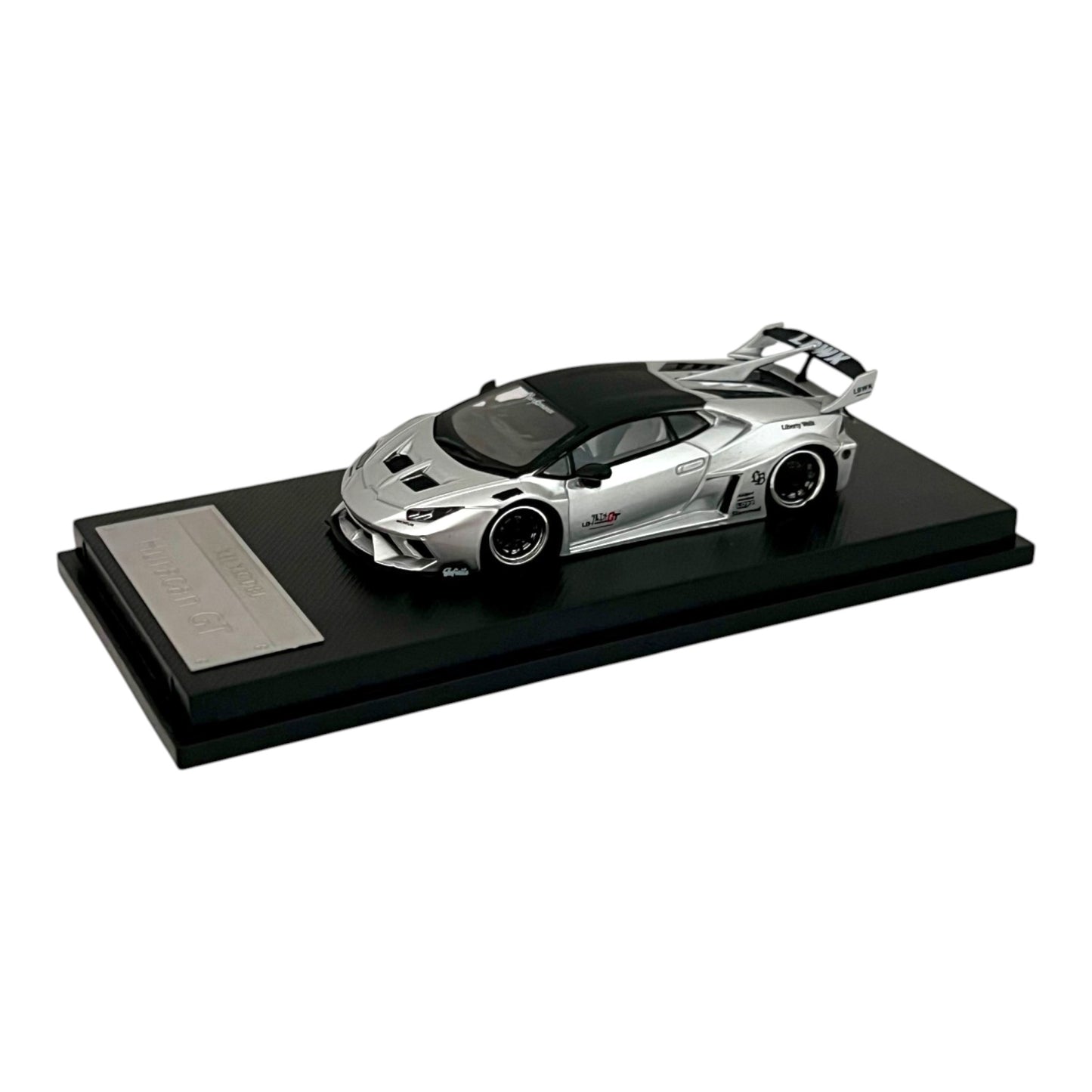 MJ Model - Huracan LP610 GT  LBWK-Silhouette, Silver - MJ64-LP610-SIL