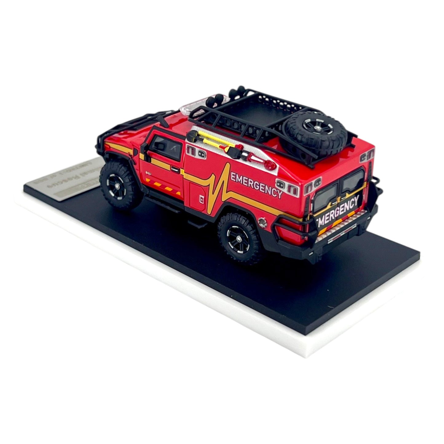 MK Miniatures - Hummer H2 Emergency Vehicle - Cool Car Show 2026 Event Model