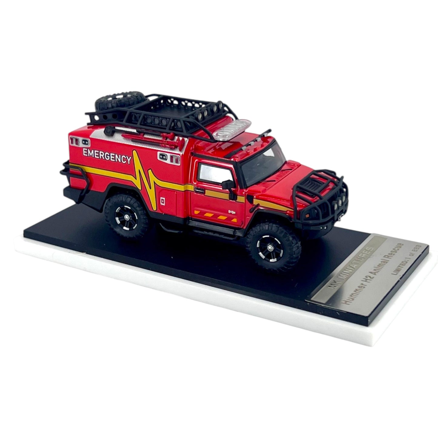 MK Miniatures - Hummer H2 Emergency Vehicle - Cool Car Show 2026 Event Model