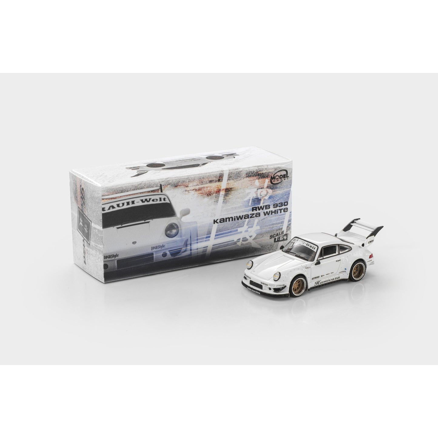 ModelModel - Pre-Order - RWB930 Kamiwaza White - MM64-RWB930-002