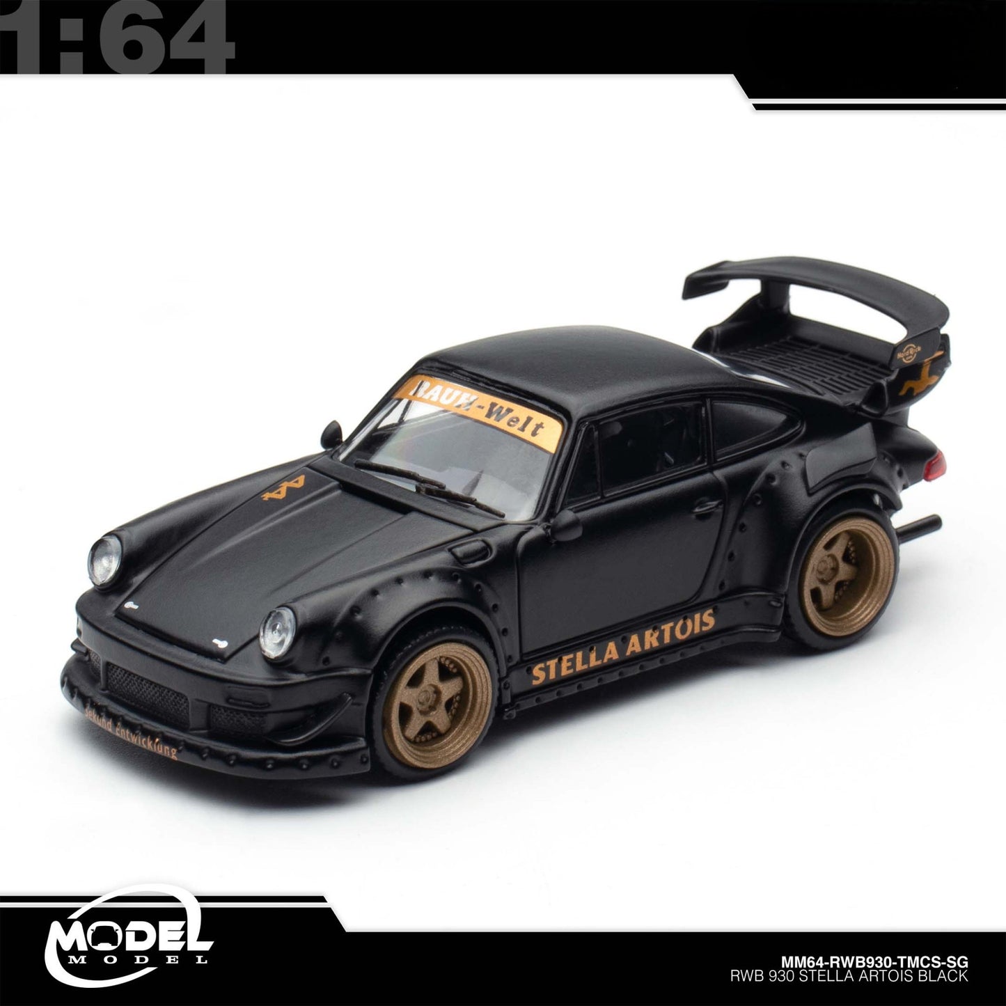 ModelModel - RWB 930 STELLA ARTOIS, black - TMCS SG 2025 Event Model