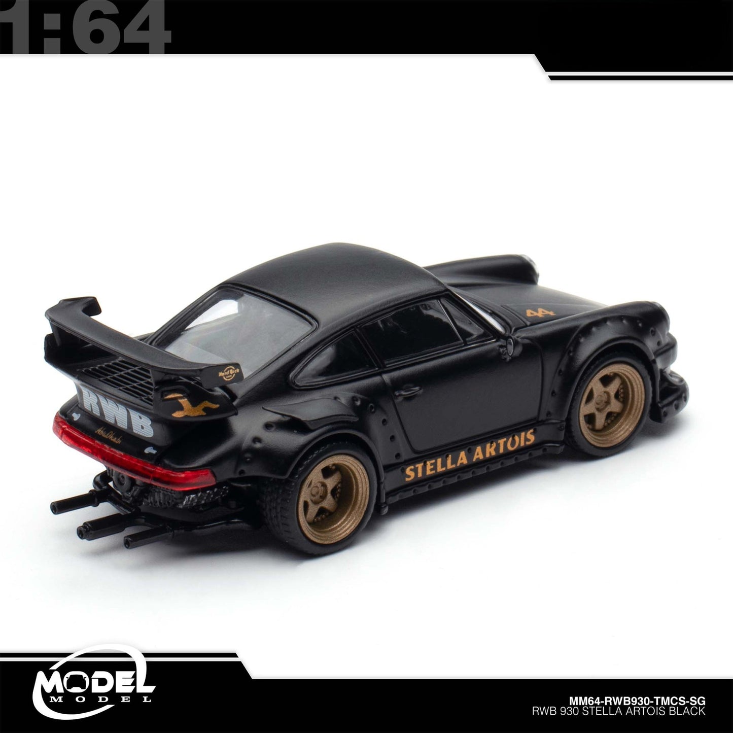 ModelModel - RWB 930 STELLA ARTOIS, black - TMCS SG 2025 Event Model