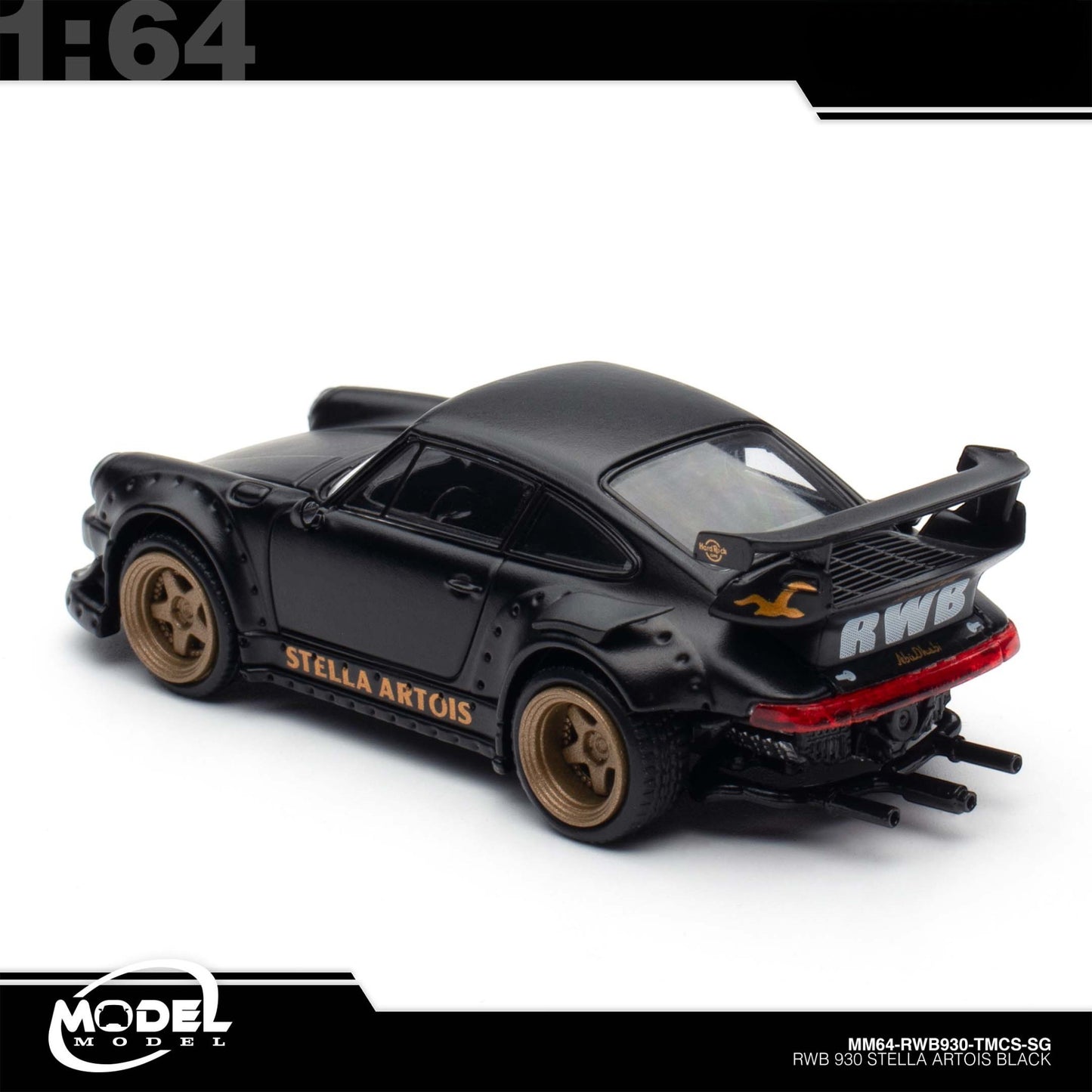 ModelModel - RWB 930 STELLA ARTOIS, black - TMCS SG 2025 Event Model