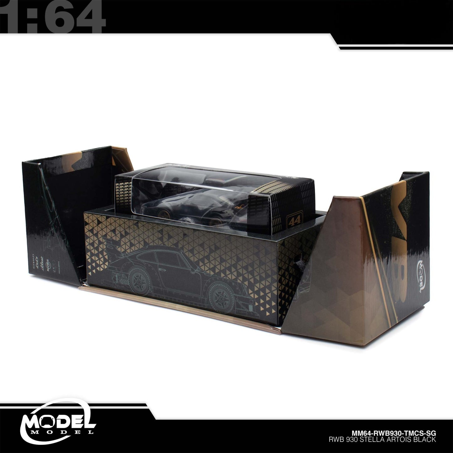 ModelModel - RWB 930 STELLA ARTOIS, black - TMCS SG 2025 Event Model