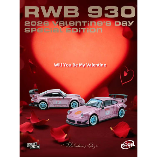 ModelModel - RWB930 Valentine's Day Version - MM64-RWB930-Valentine