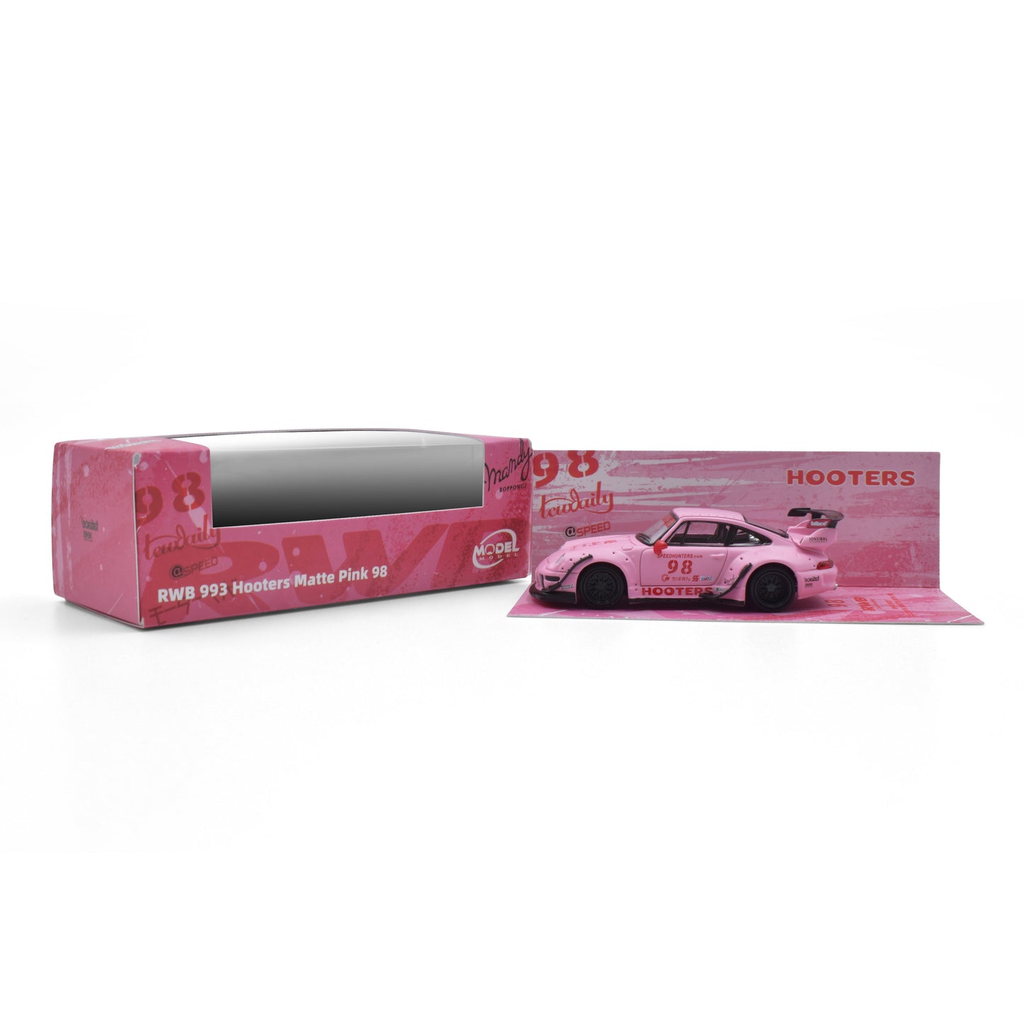 ModelModel - RWB993 Hooters Matte Pink 98 - MM64-RWB993-007