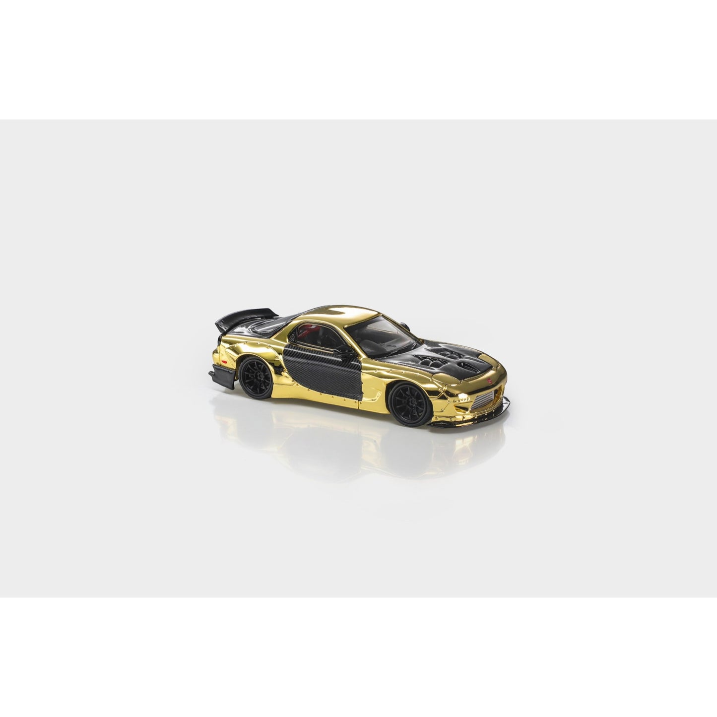 ModelModel - Pre-Order - Mazda RX7 FD Rocket Bunny, Gold -  Hong Kong ToyCar Salon 2026
