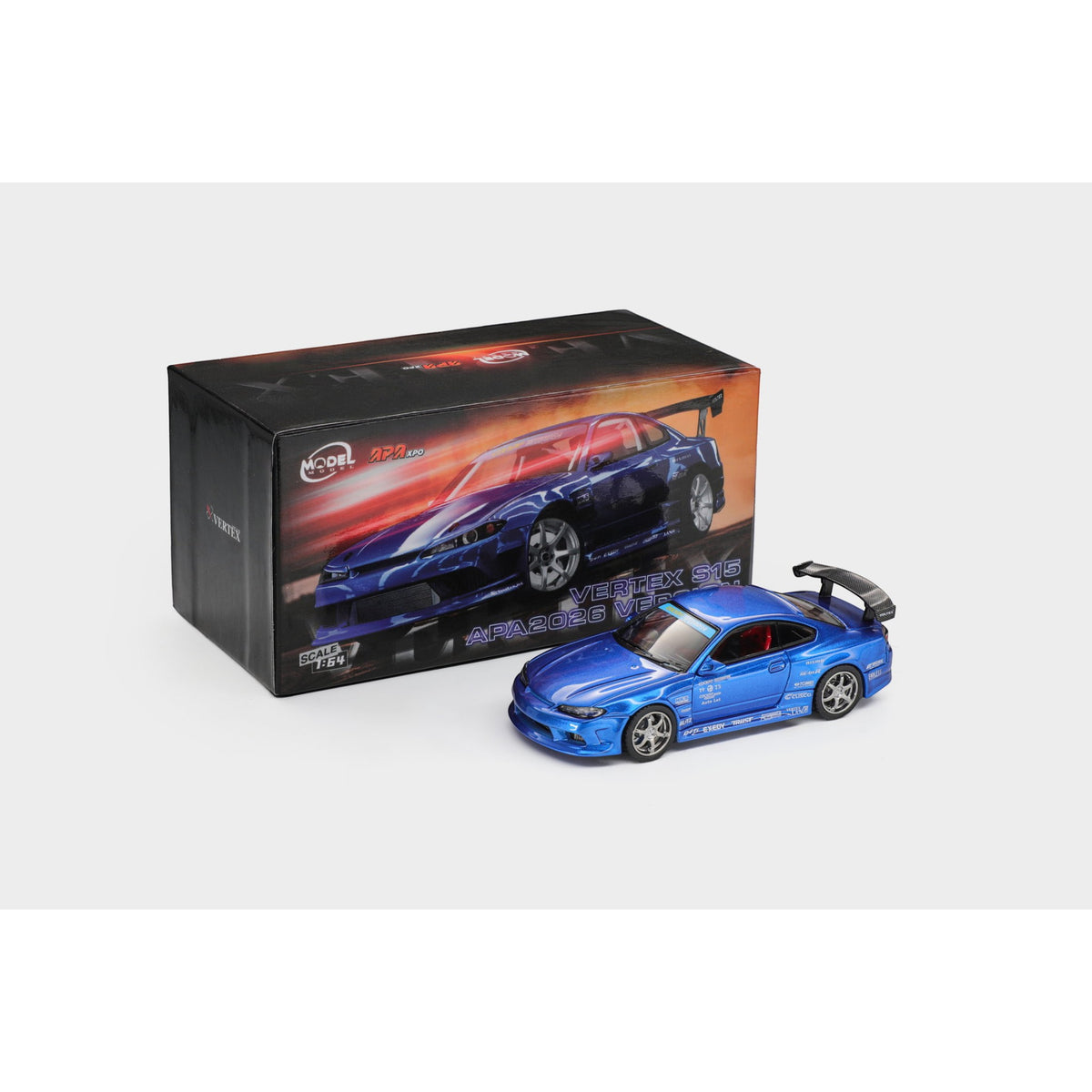 ModelModel - Pre-Order - Vertex S15, Blue - APA XPO 2026 Event Model - MM64-S15-APA