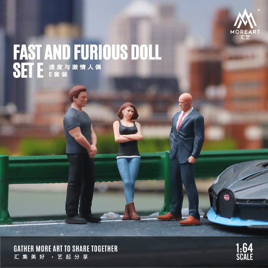 MoreArt - Pre-Order - Speed and Passion Doll Figure Set B - Resin - MO222082