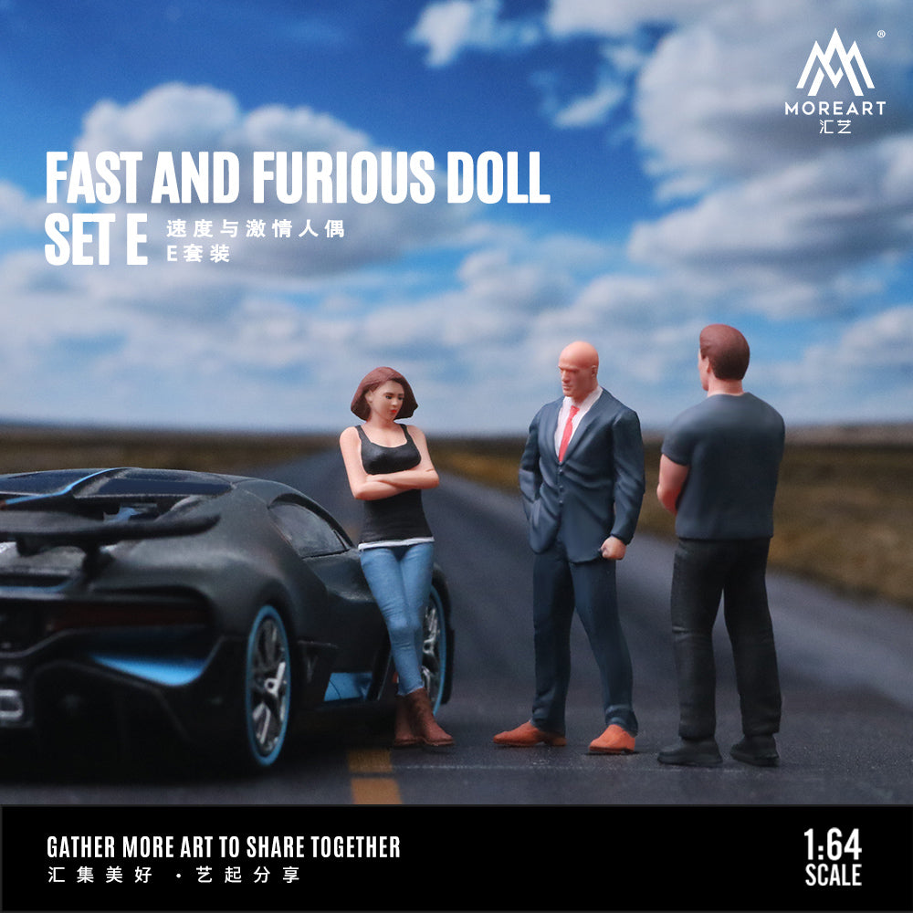 MoreArt - Pre-Order - Speed and Passion Doll Figure Set B - Resin - MO222082