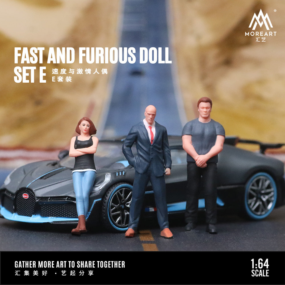 MoreArt - Pre-Order - Speed and Passion Doll Figure Set B - Resin - MO222082