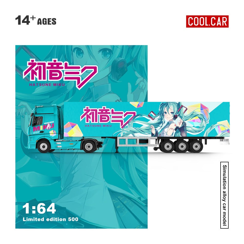 Pre-Order bis 06.12.2025 - CoolCar - Mercedes-Benz Actros -Hatsune Miku Painted - CC646748