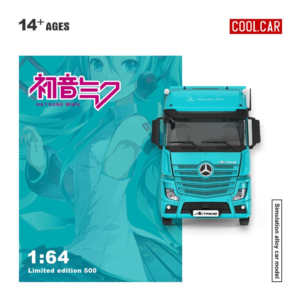Pre-Order bis 06.12.2025 - CoolCar - Mercedes-Benz Actros -Hatsune Miku Painted - CC646748