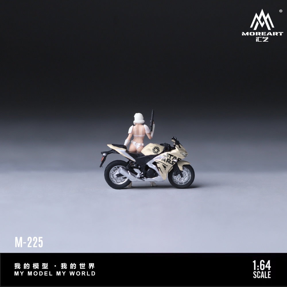 MoreArt - Pre-Order - Yamaha YZF-R3 Star Wars Motorcycle Figure Set - MO222225
