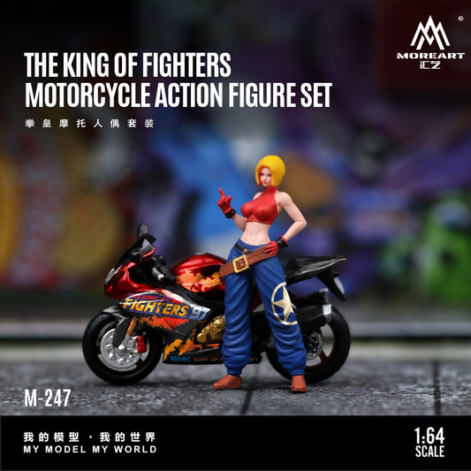 MoreArt - Pre-Order - The King of Fighters Motorcycle Action Figur Set - Resin - MO222247