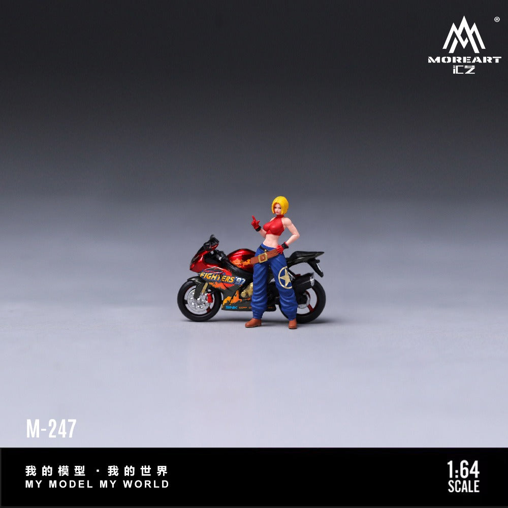 MoreArt - Pre-Order - The King of Fighters Motorcycle Action Figur Set - Resin - MO222247